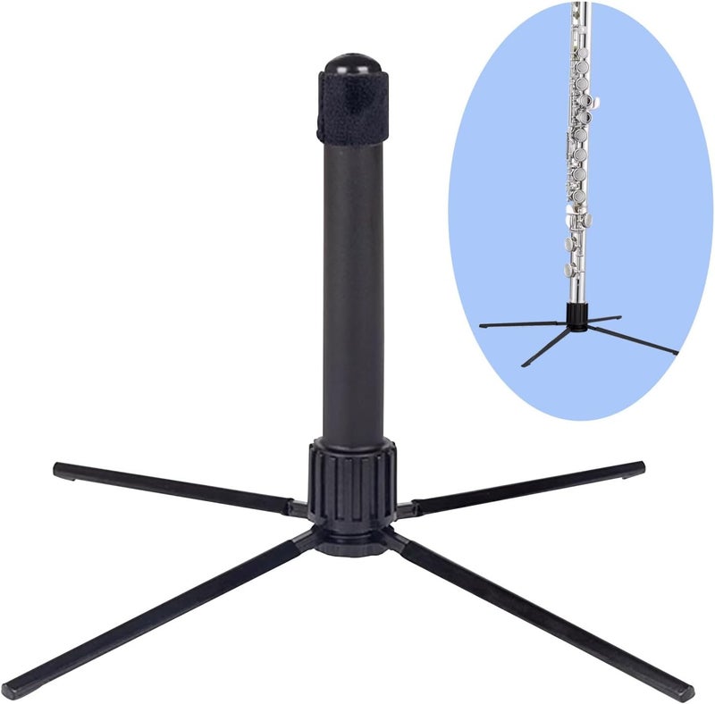 Danchet Portable Metal Foldable Flute Stand - Musical Instrument Accessory - Image 1